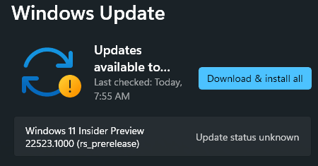 About Windows 11 Insider Dev Build 22523 ISO - Microsoft Q&A