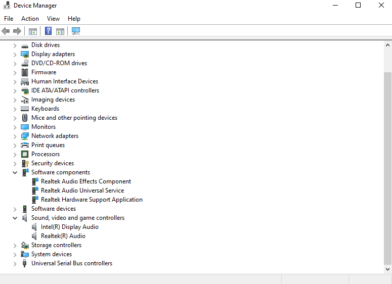 Realtek audio control not working. - Microsoft Q&A