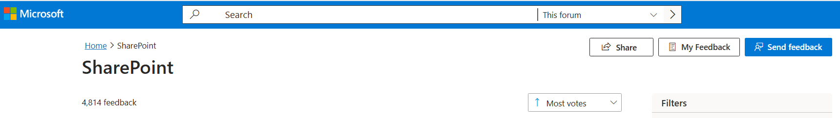SharePoint, set the default 