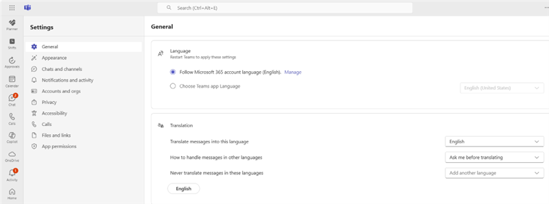 How can I use translate function in Teams app? - Microsoft Q&A