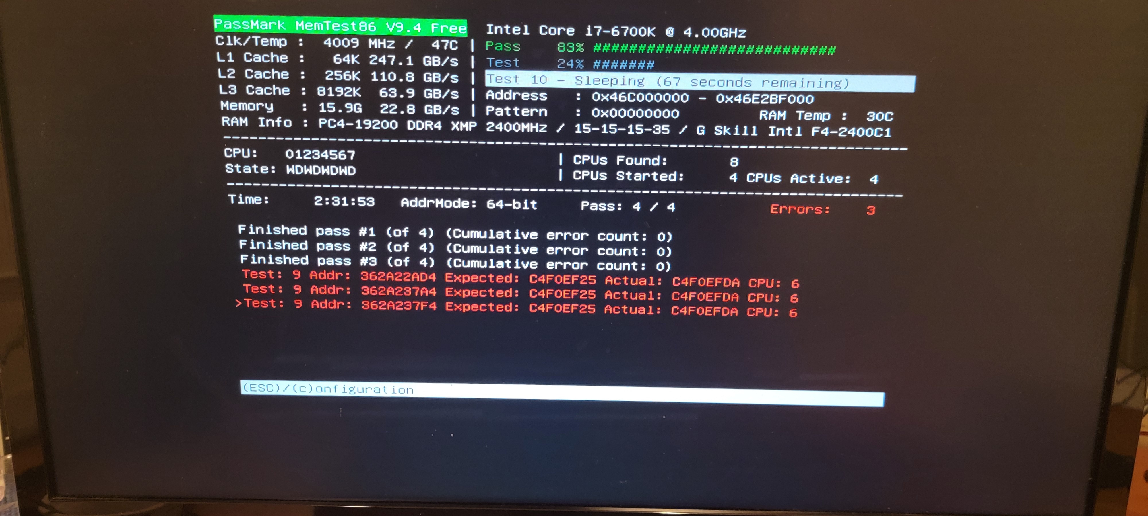 The computer has rebooted from a bugcheck Event ID 1001 - Microsoft Q&A