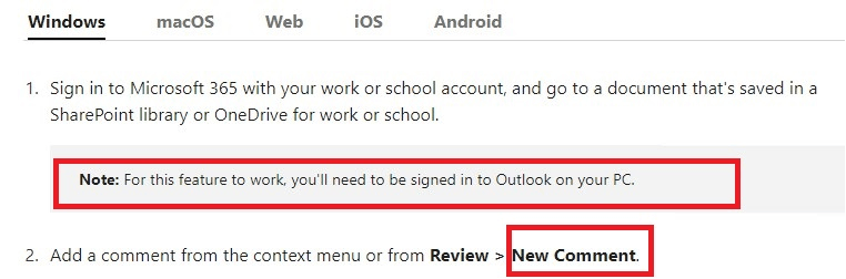 @mention feature is not working - Microsoft Q&A