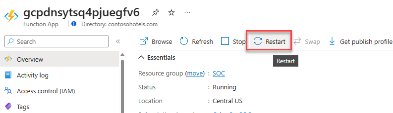 Environment.GetEnvironmentVariable("key") not working for az function ...