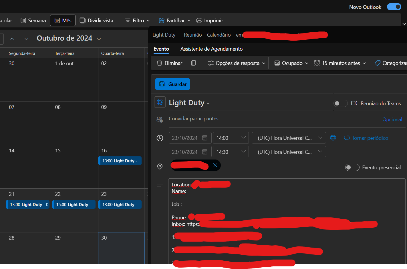 Outlook Classic Desktop App: Incorrect Time Display When Editing ...