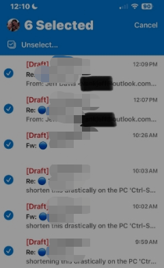 Why is my Outlook for iOS suddenly popping a box saying 