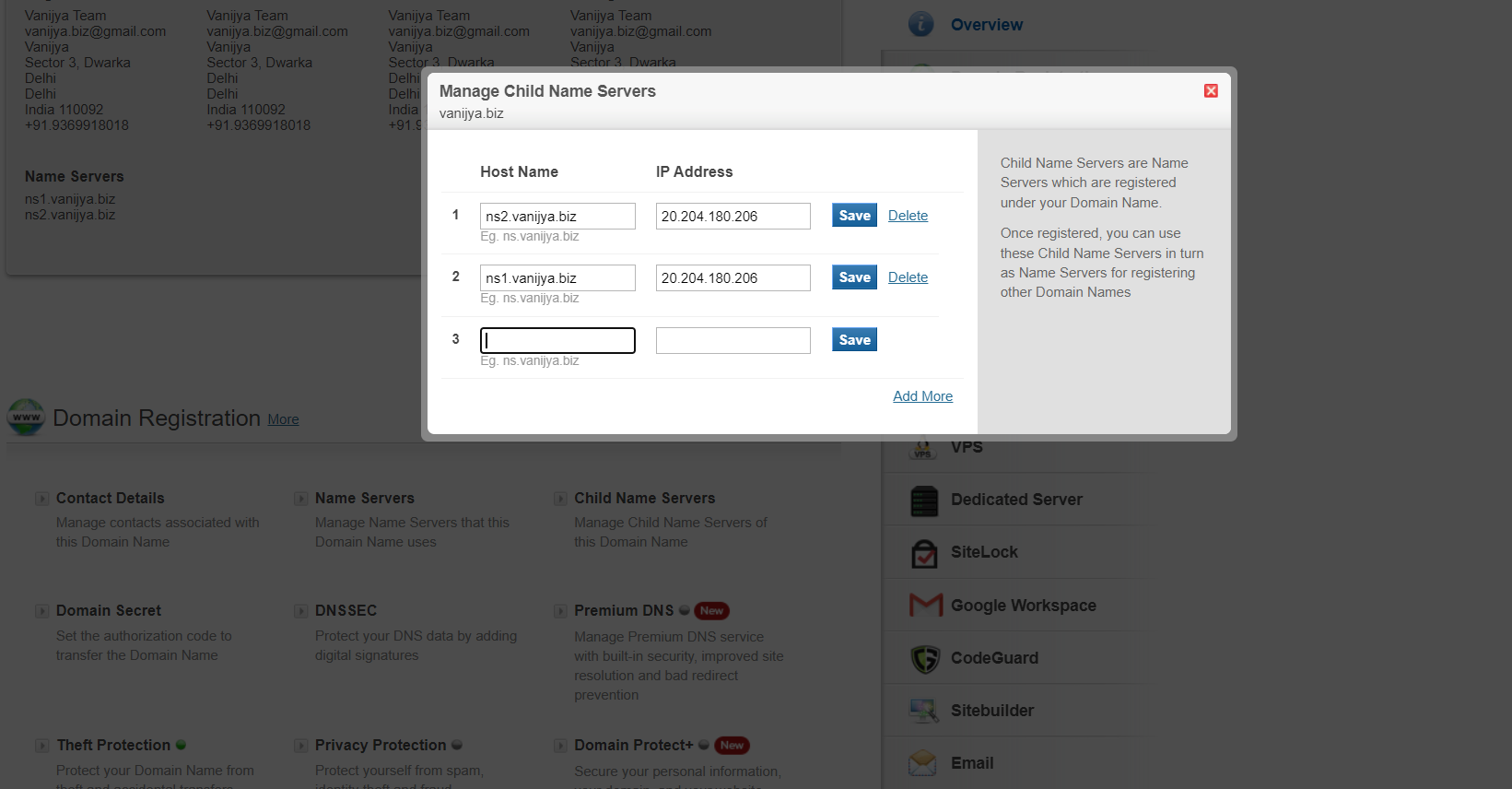 Azure dns name server not working for my domain - Microsoft Q&A