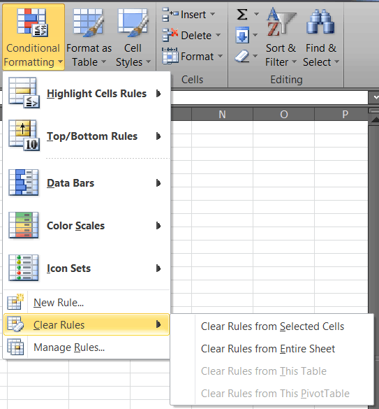 Tidy Messy Conditional Formatting - Microsoft Q&A