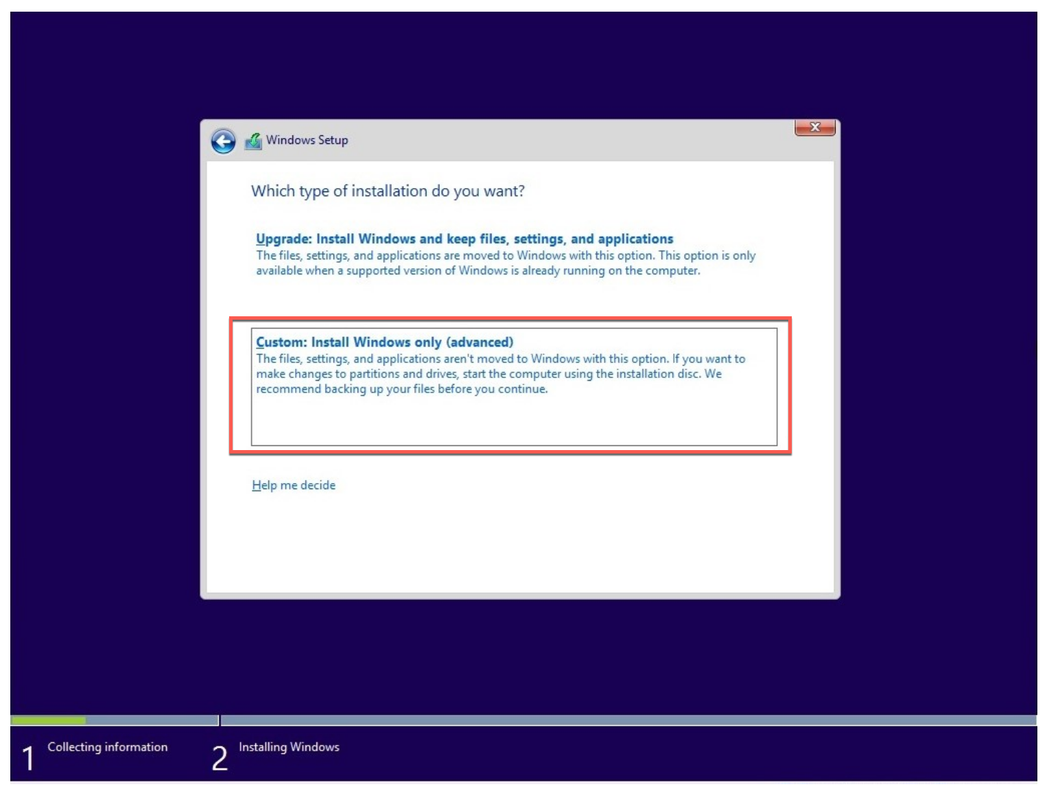 Trying to reinstall Windows 10 after factory reset - Microsoft Q&A