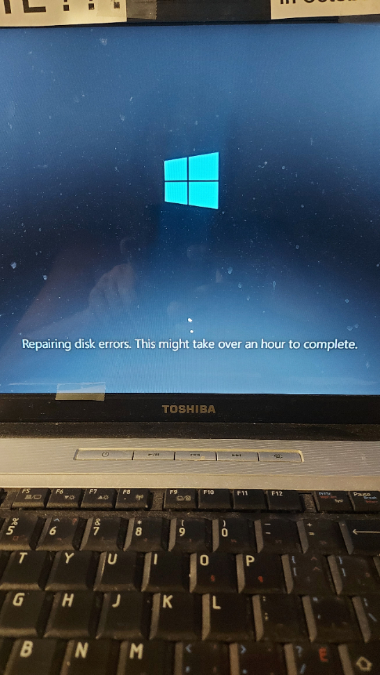 Windows 10 'disk errors keeps looping - Microsoft Q&A