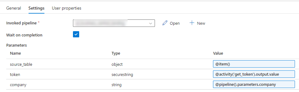 Azure Data Factory, SecureString parameter printed out in plain text in ...