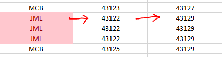 Conditional formatting based on value of adjacent cells - Microsoft Q&A