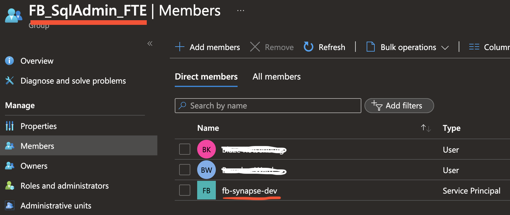 Managed identity authentication from synapse notebook using pyodbc
