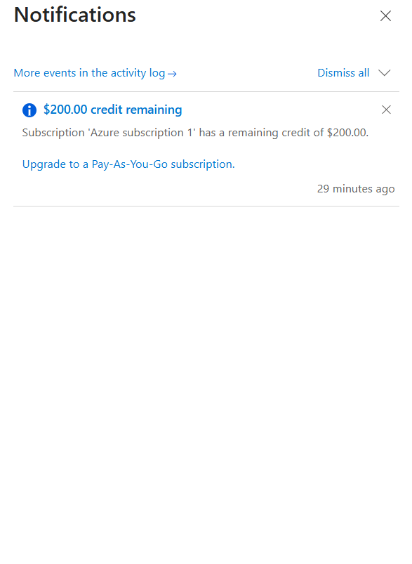 problems implementing my strip atlas azure credits into my microsoft ...