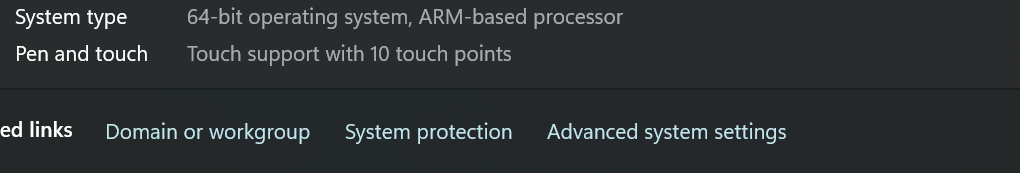 My arm64 device is displaying my operating system as 64 bit - Microsoft Q&A