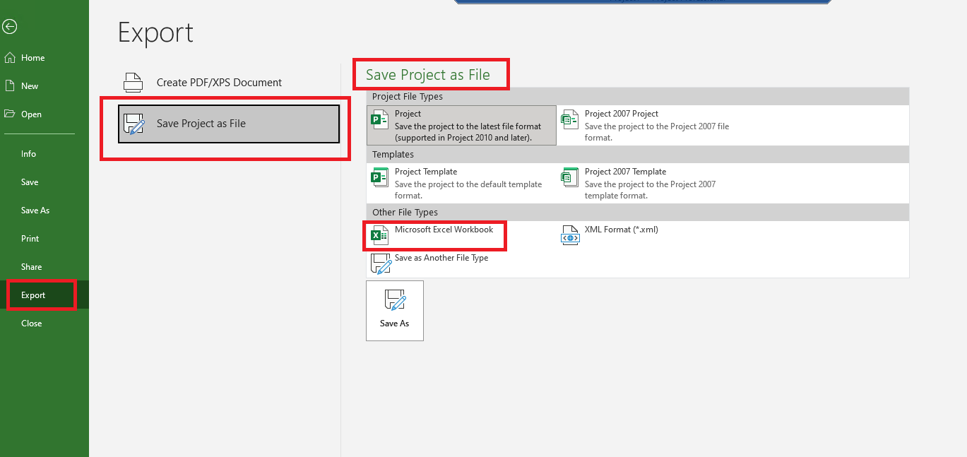 Is there excel import function on Office 365 Project? - Microsoft Q&A