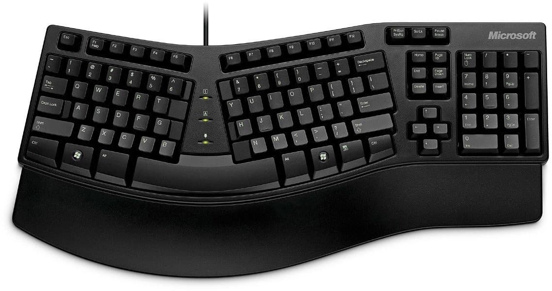 Microsoft Natural Keyboard Elite 本体 Is this Microsoft Natural Keyboard Elite black a real hardware