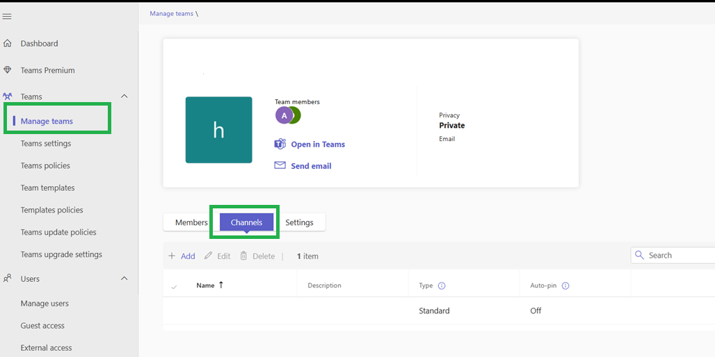 Teams channel from Channel section got vanished - Microsoft Q&A