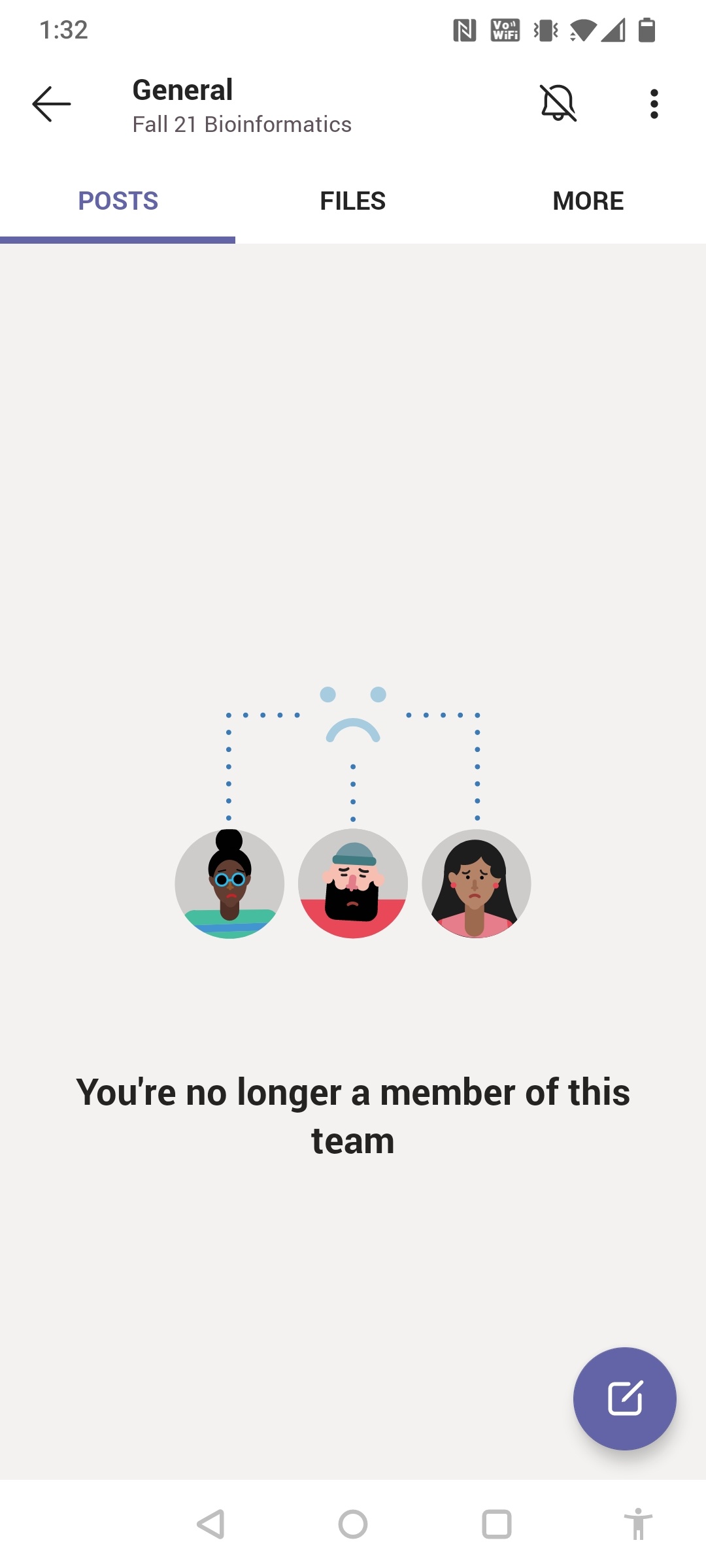 Removed from Team group - Microsoft Q&A