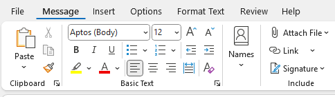 outlook email very small font - Microsoft Q&A
