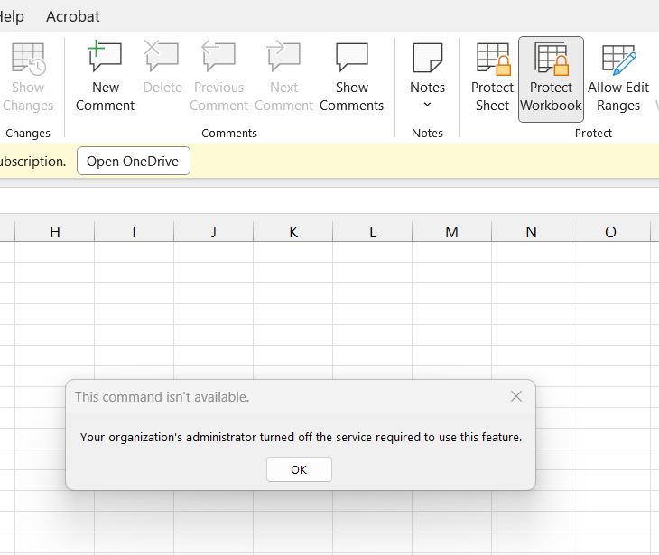 How do I fix Excel password protection? It is not working (MSN365 Excel ...