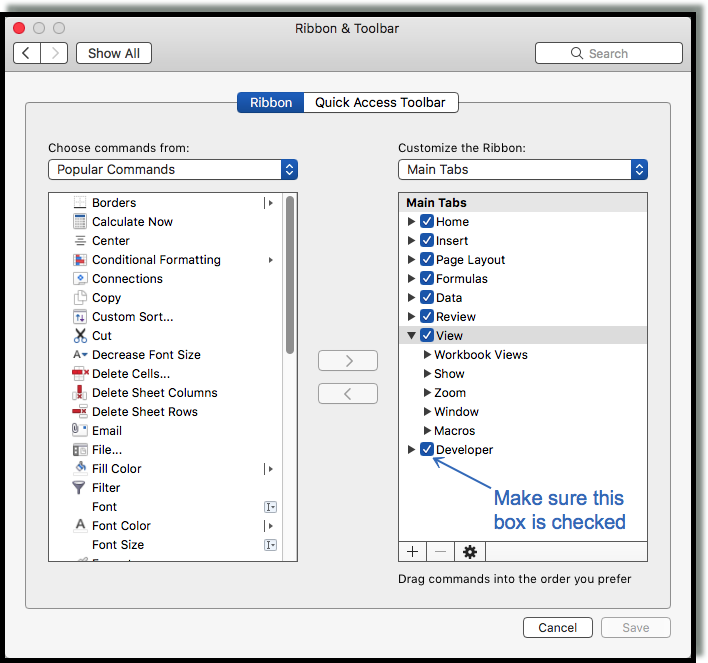Microsoft Office 2016 for Mac missing the File tab - Microsoft Q&A