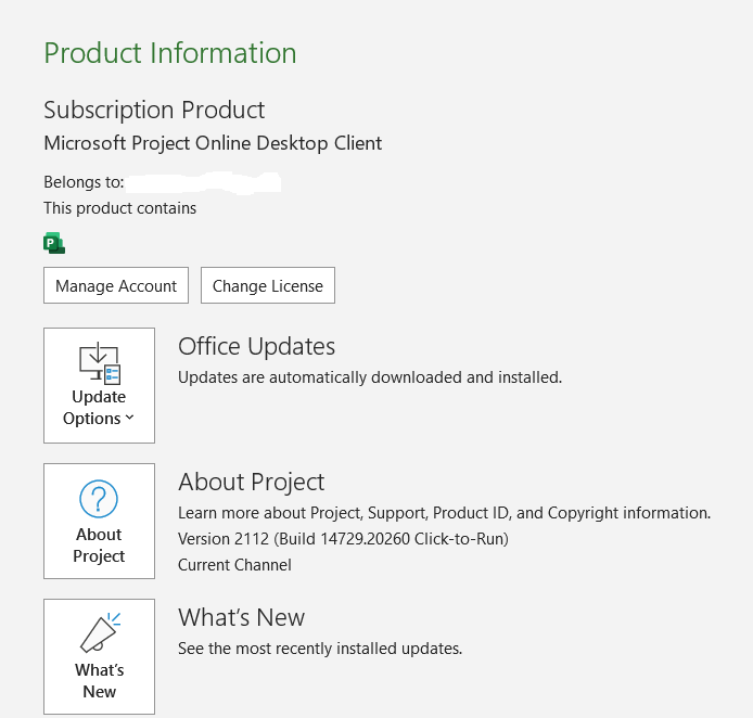 MS Project Professional license issue unable to save or open mpp file ...