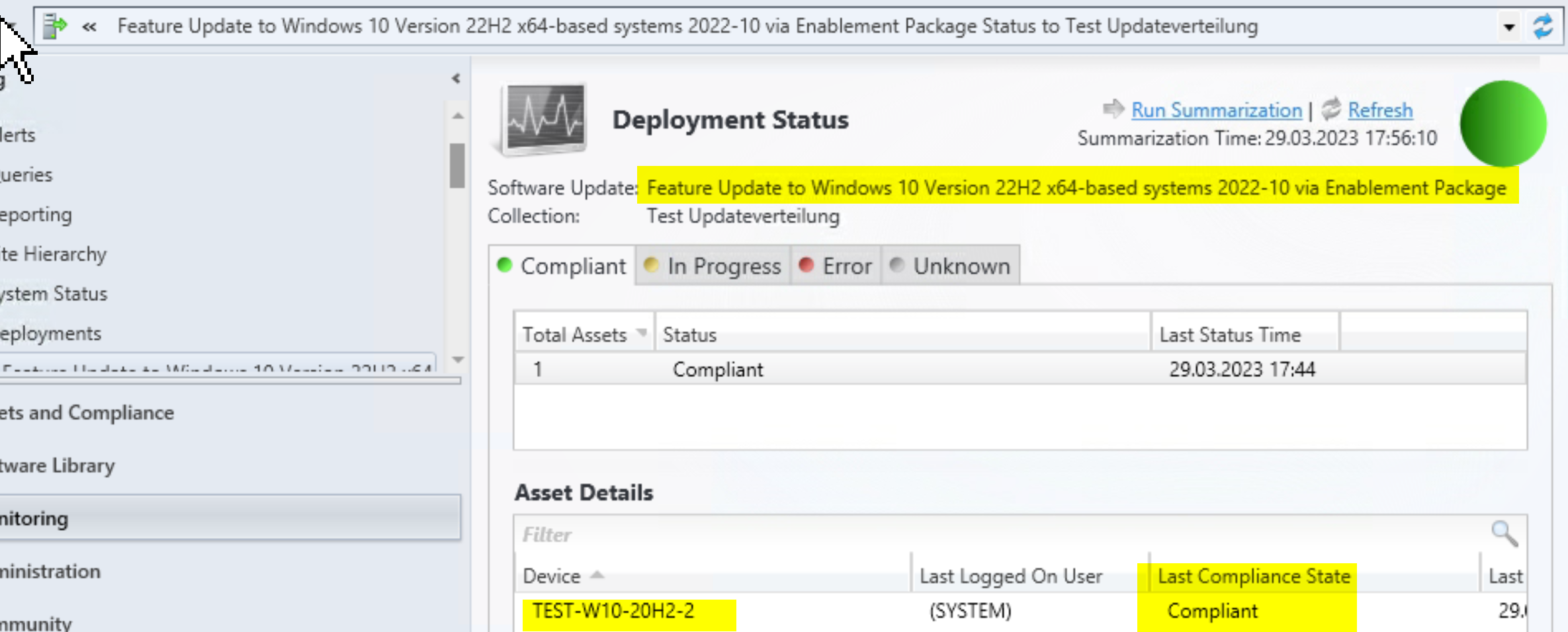 deploymentstatus