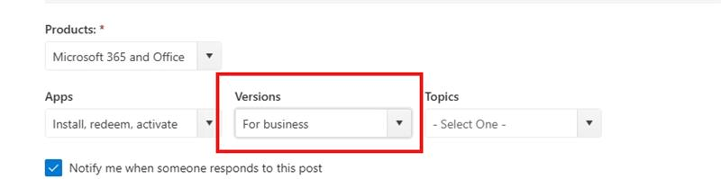 I want to change my 365 personal subscription to a business ...