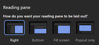 On my web based Outlook, my emails are not visible in the pane. I see I ...