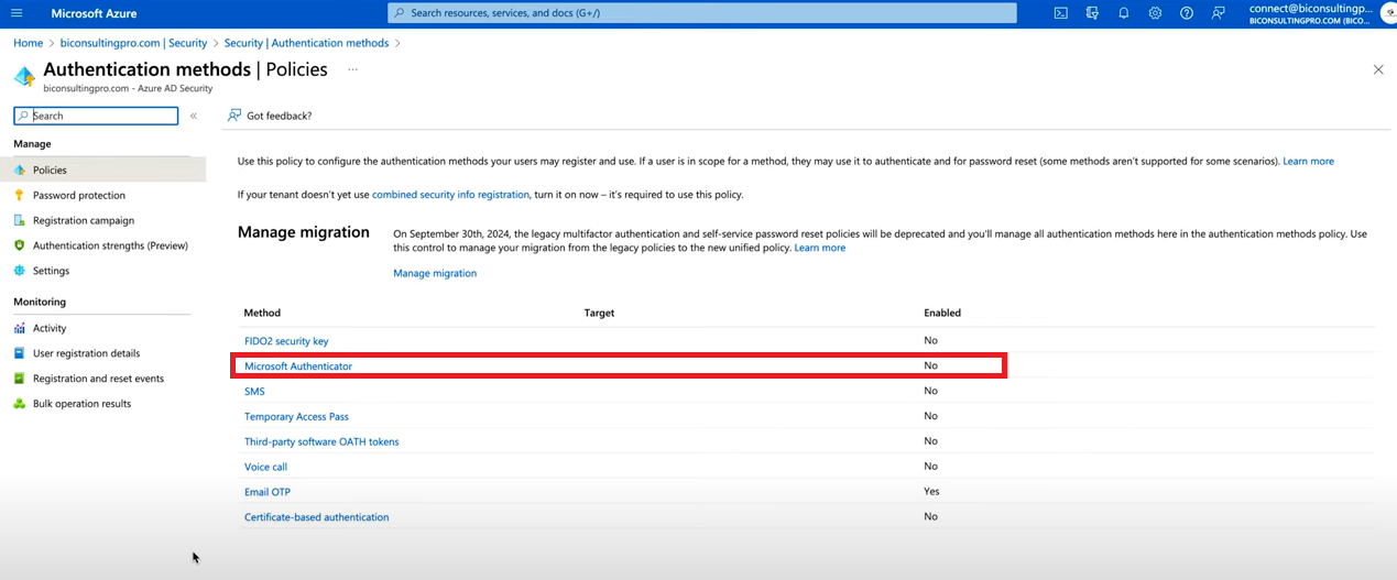 How to prevent mfa with the authentication app for MS Teams app on byod ...