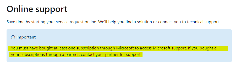 New Service Request button unavailable - Microsoft Q&A