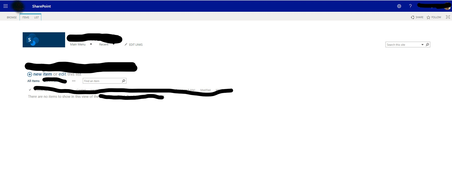 Sharepoint View Changed - Microsoft Q&A