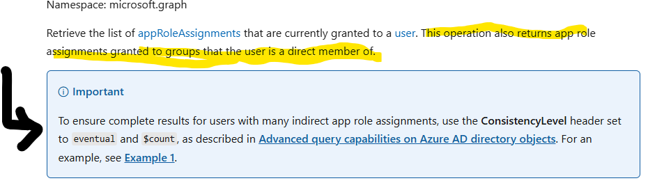 Limit Microsoft Graph group results to only the groups assigned to a ...