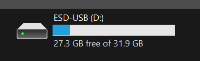 Is this esd usb normal - Microsoft Q&A
