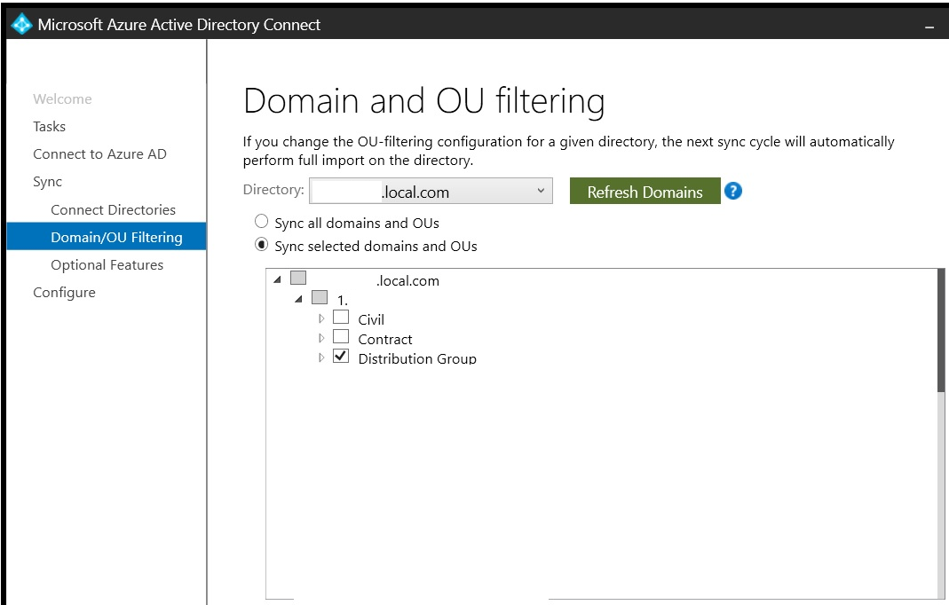 Azure AD Connect cannot sync from AD to Azure AD Cloud - Microsoft Q&A