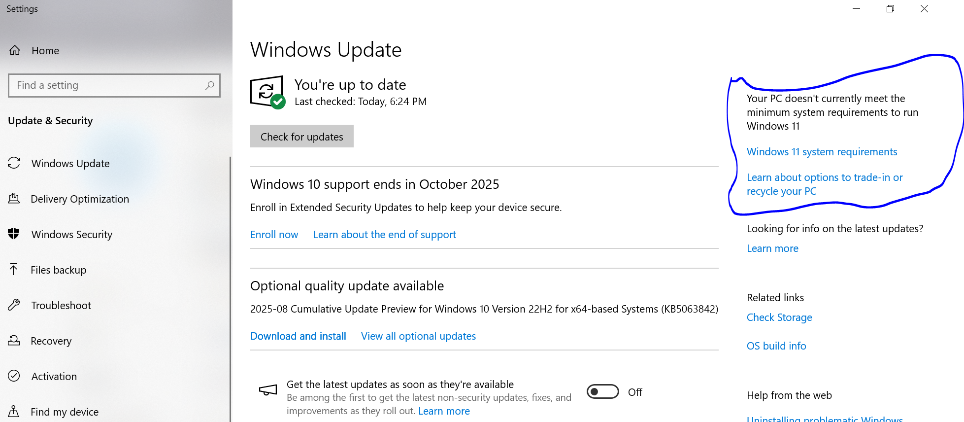 Updatepage