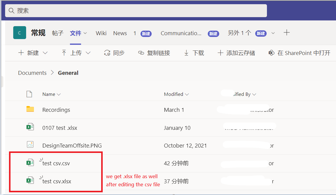 Opening Excelfile.csv in Teams - Microsoft Q&A