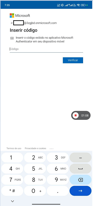 Relatar Problema na MFA - Microsoft Q&A