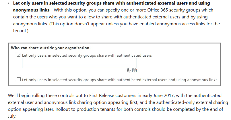 Allowing Anonymous Sharing of Onedrive files seems like it opens ...