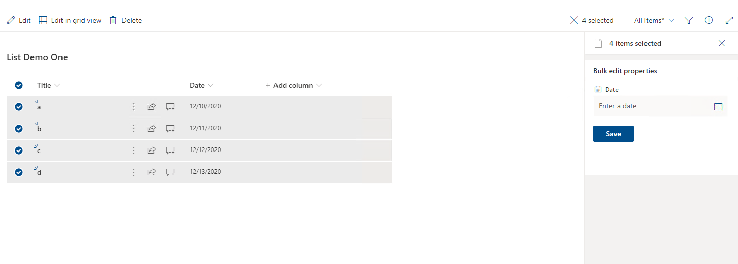 Sharepoint List Bug? Missing Dates in Date fields in bulk edit and edit ...