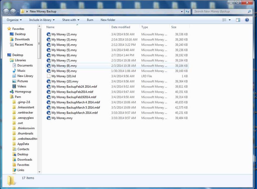 Cant access my money file with 20 years of information - Microsoft Q&A