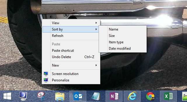 Icons in the middle of the desktop. - Microsoft Q&A