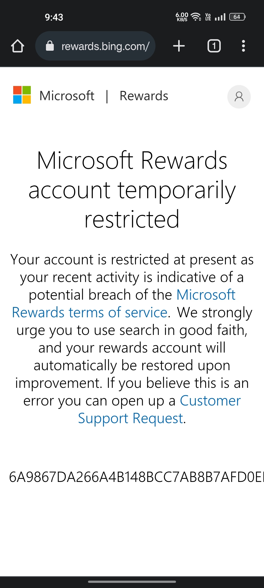 How to resolve the issue of Microsoft rewards temporarily restricted ...