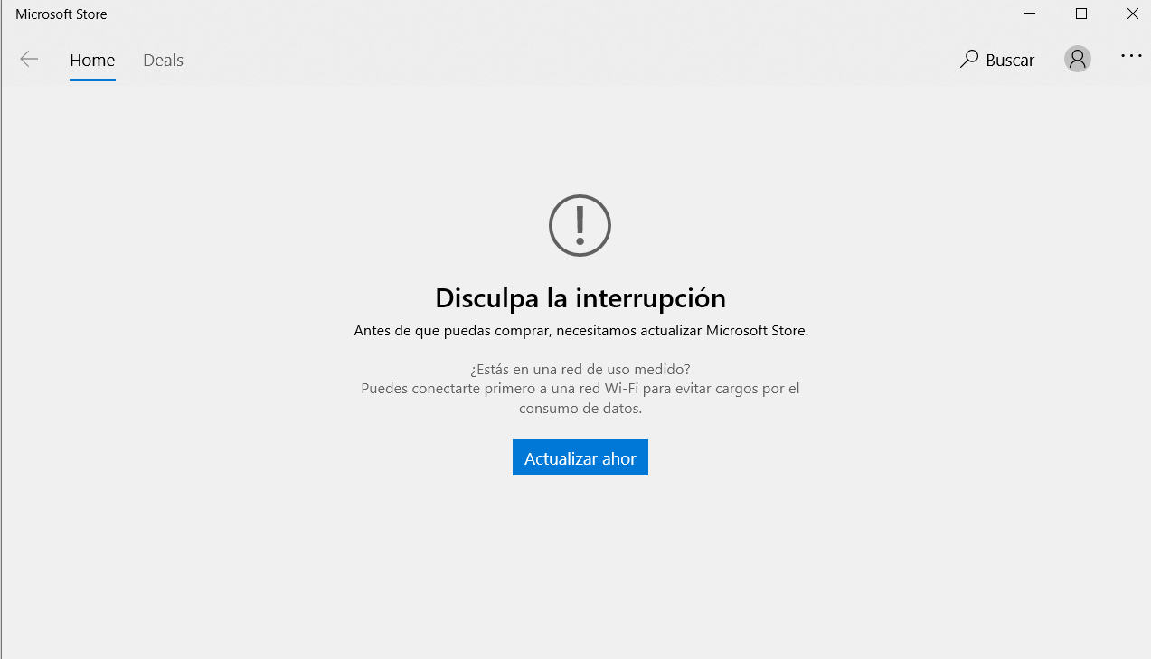 Mi microsoft store no actualiza - Microsoft Q&A