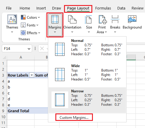 HOW TO PRINT IN A4 AND A5 FORMAT IN MICROSOFT EXCEL WITHOUT CHANGING ...