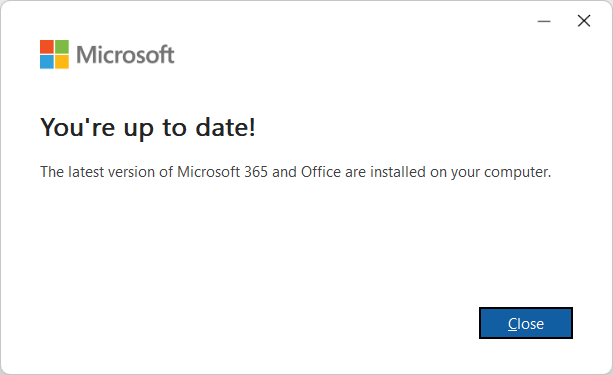 Server File Updated A newer version is avaliable - Microsoft Q&A