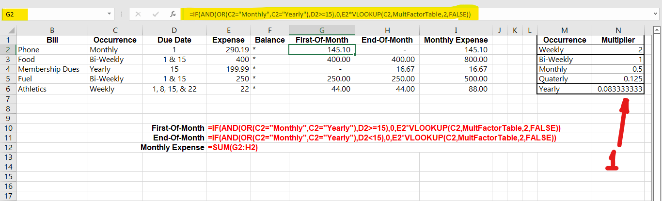 Excel Formula Help - Microsoft Q&A