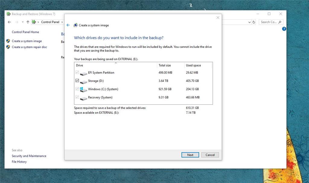 Create a system image always fails - Boot file is too small ...