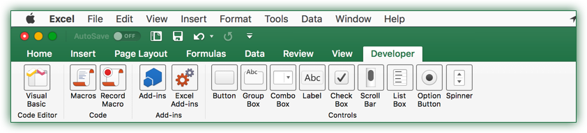 XML developer options in Excel mac - Microsoft Q&A