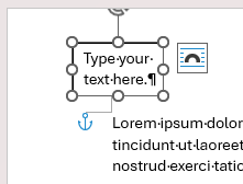 Typing text on top left corner of Word - Microsoft Q&A